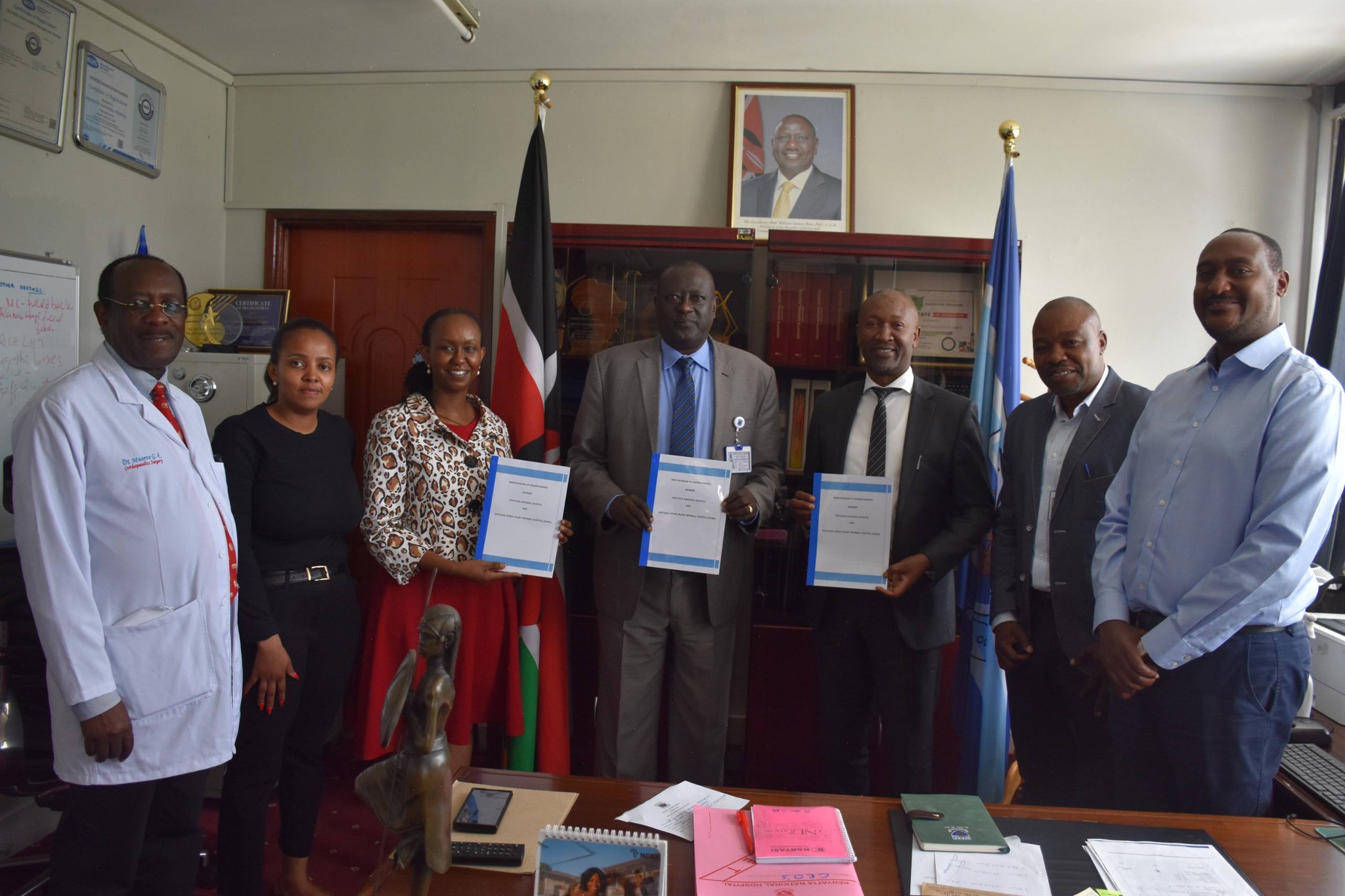 NSIRH and Kenyatta National Hospital Sign MoU to Strengthen Spinal Injury Care